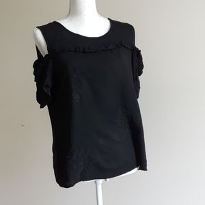 Tiara Cold Shoulder Top